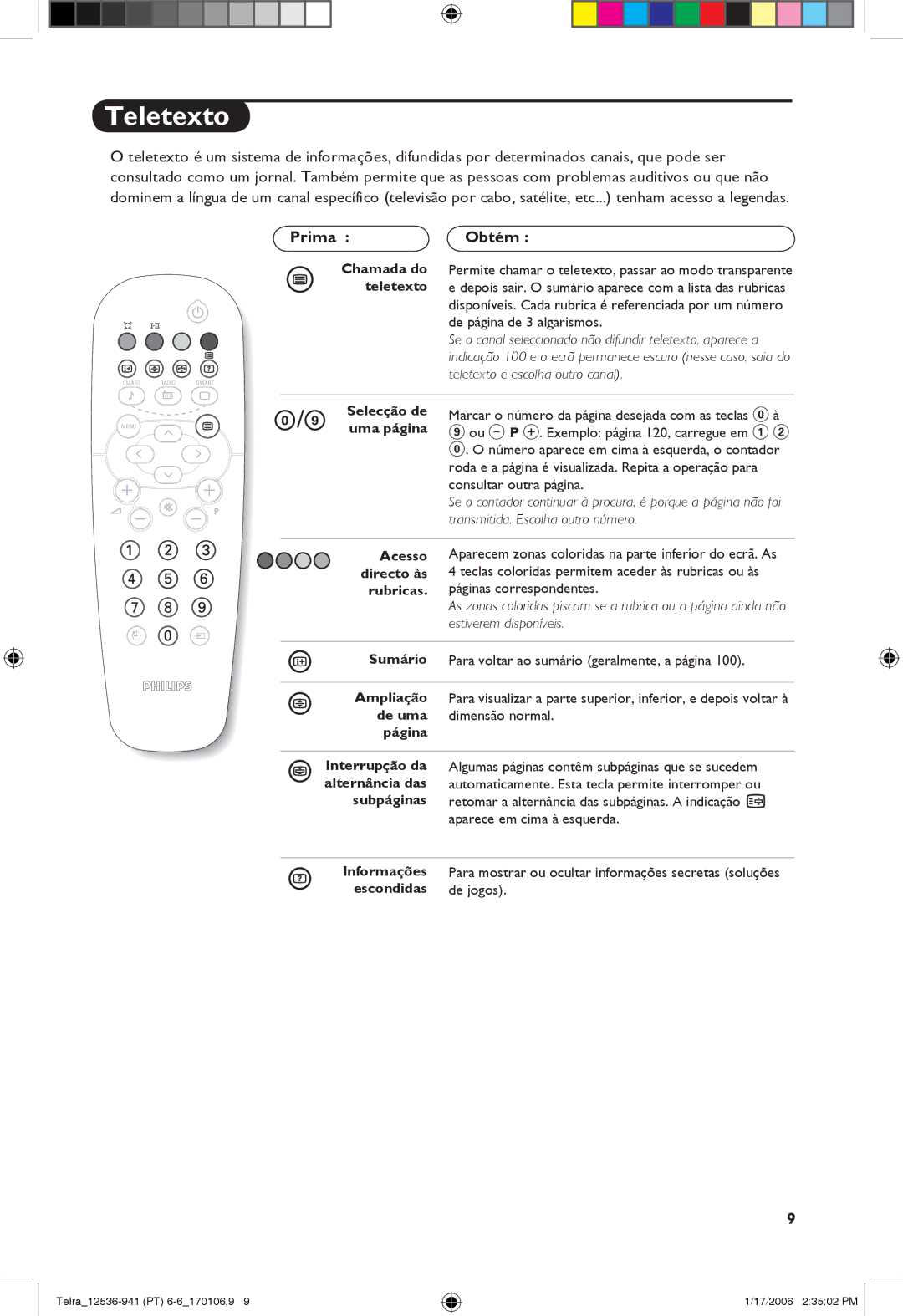 Philips 14PT1521, 21PT1820, 14PT1501 manual Prima , Obtém, De jogos 